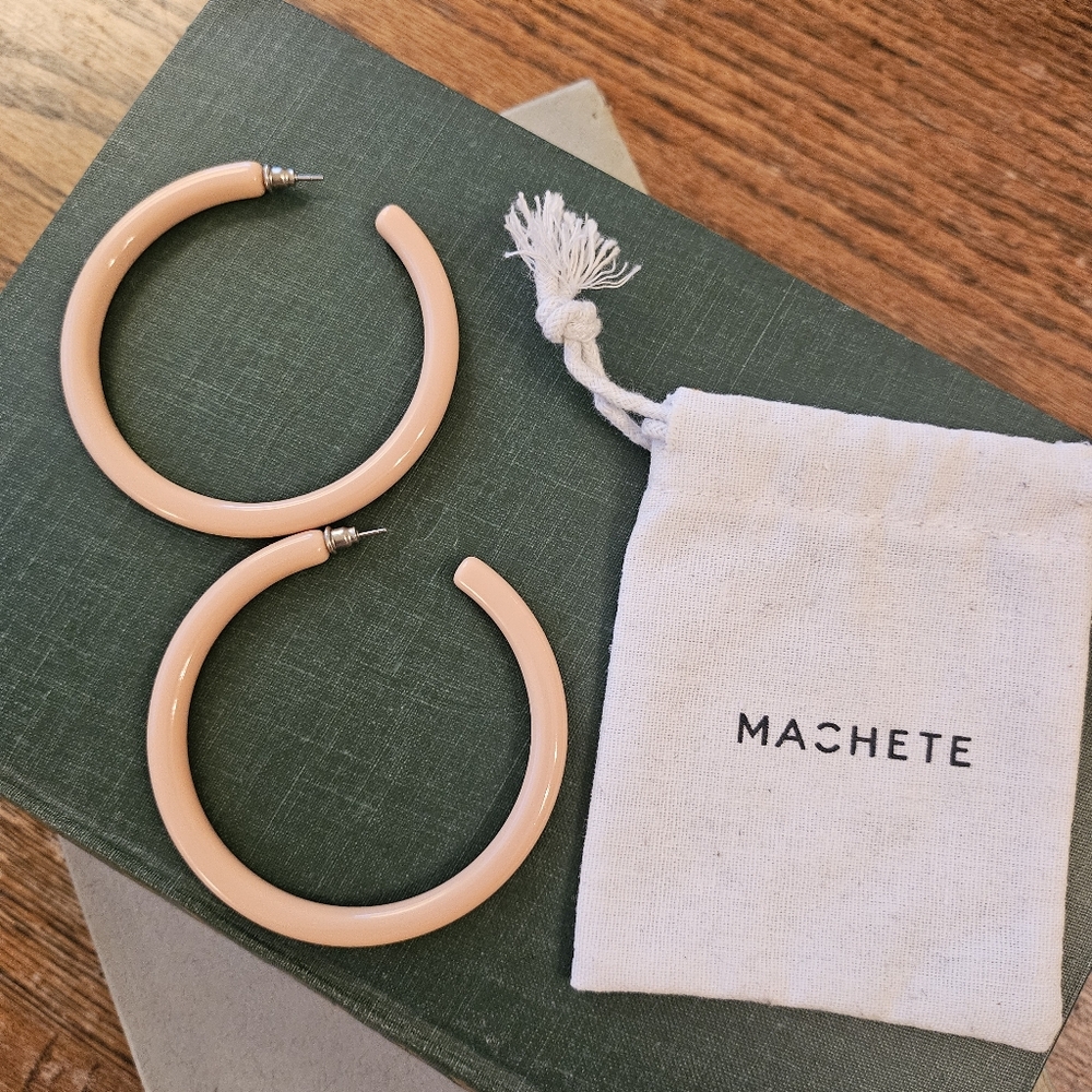 Machete Large Hoop Earrings